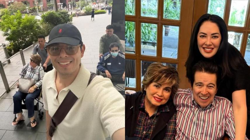 Ruffa Gutierrez and brother Raymond Gutierrez