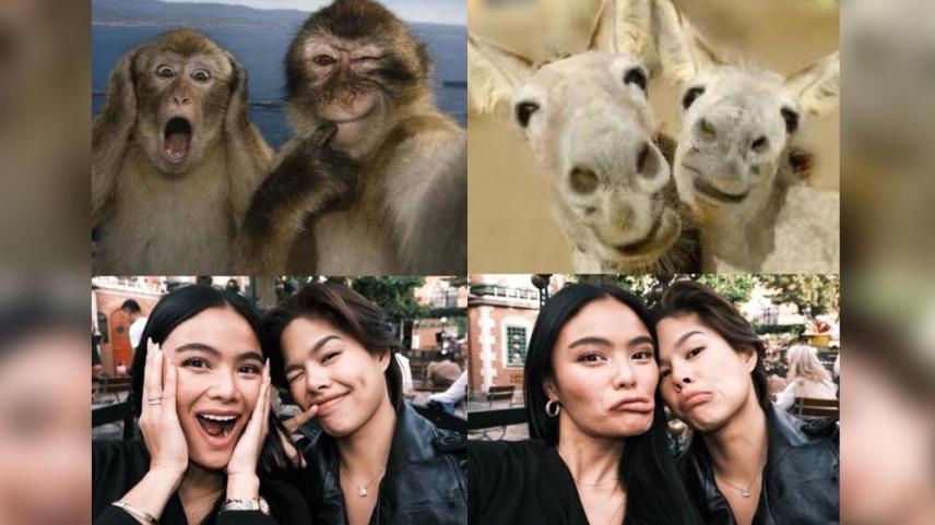 Katrice Kierulf and Chezka Carandang