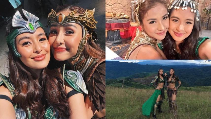 Gabbi Garcia and Sanya Lopez