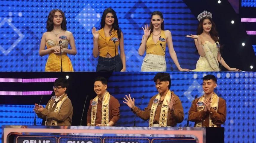 Miss International Queen Philippines and Tomboy Philippines in Family Feud