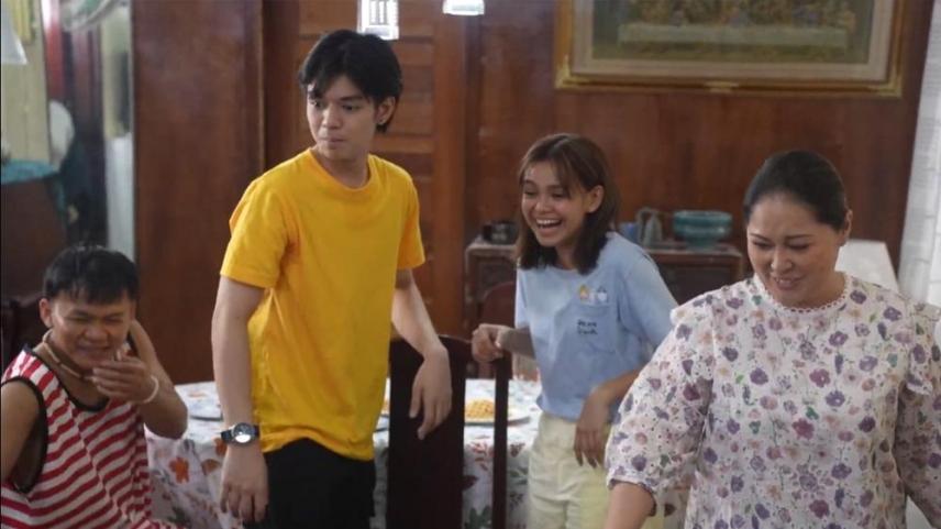 MAKA LOVESTREAM star Zephanie with Angelu de Leon and Bobby Andrews