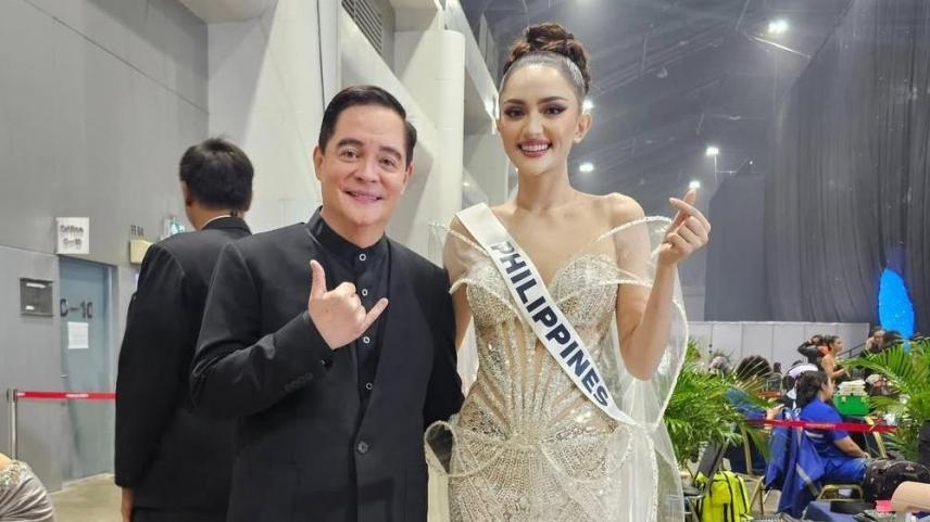 Louie Heredia and Ahtisa Manalo