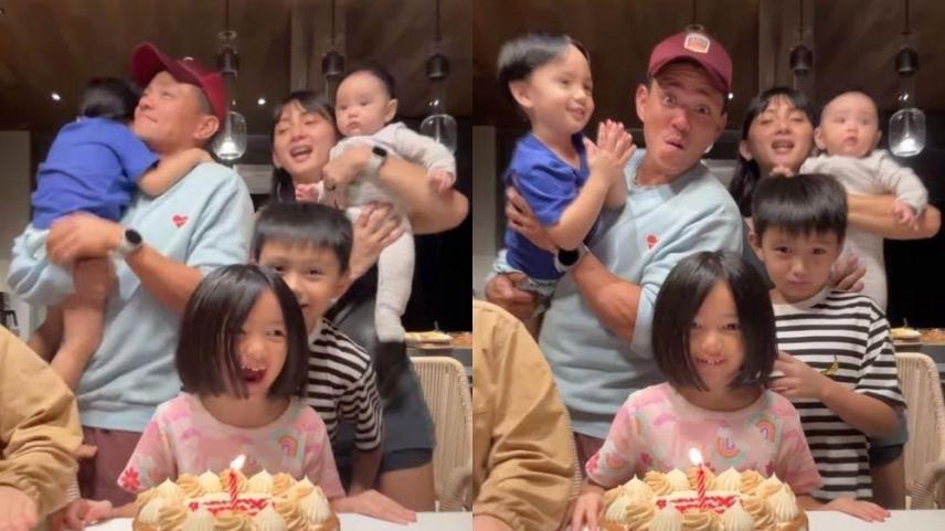 Iya Villania, Drew Arellano and daughter Alana