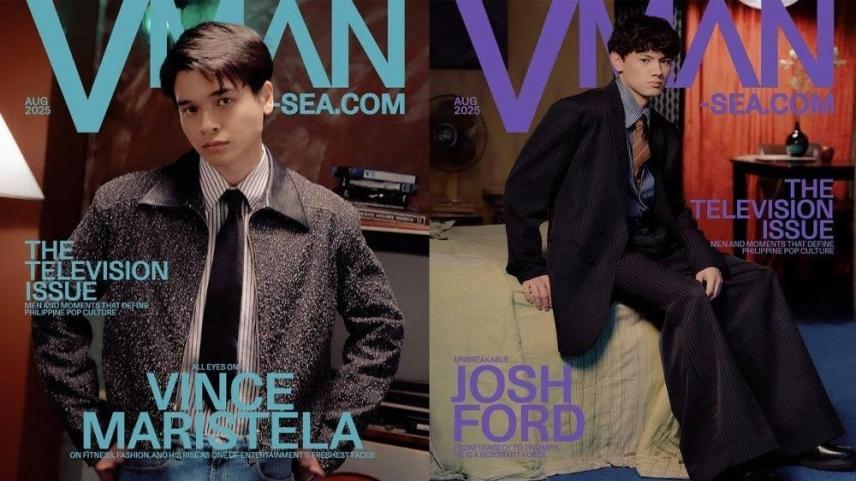 Vince Maristela, Josh Ford on VMAN Southeast Asia cover 