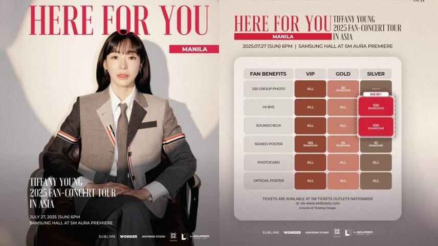 Tiffany Young for Here For You fan concert