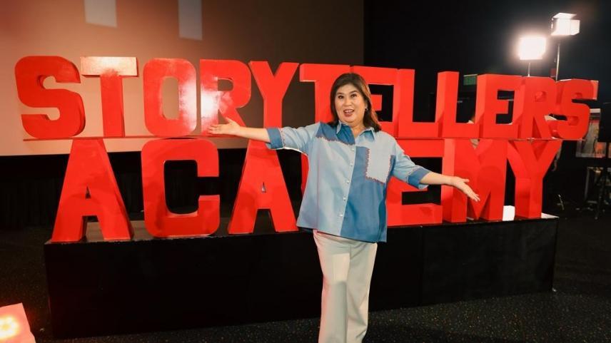 Jessica Soho at the Storytellers Academy