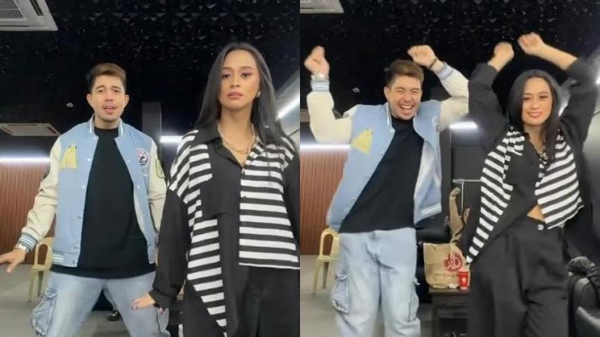 Rodjun Cruz and SexBomb Jopay