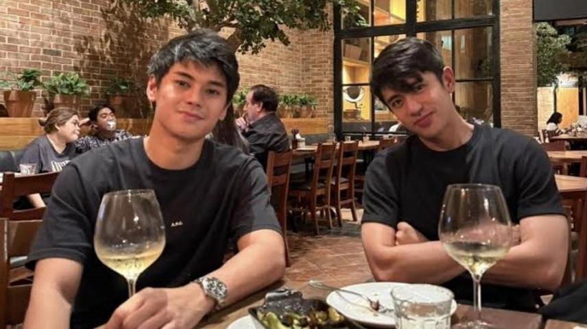 Dustin Yu and David Licauco