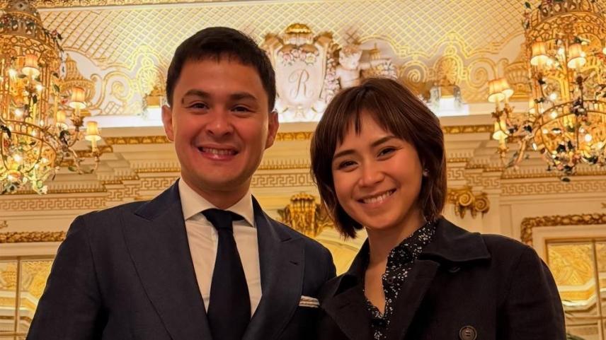 Matteo Guidicelli and Sarah Geronimo