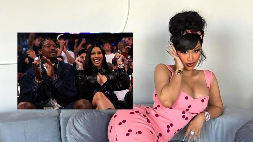 Cardi B and Stefon Diggs