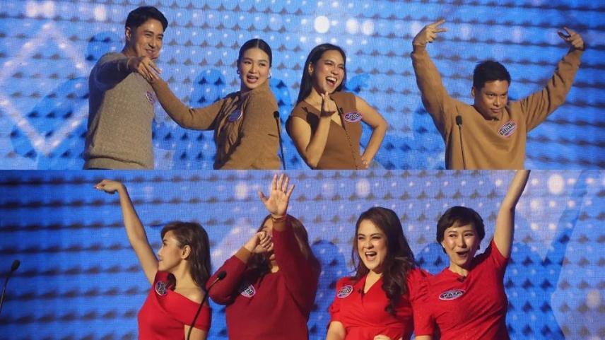 Pinoy Pop Superstar and Metropop Star Search singers in Family Feud