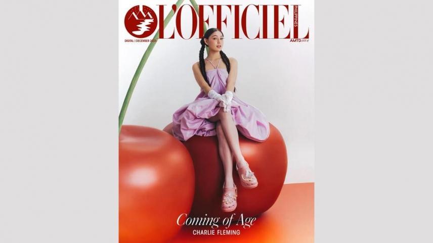 Charlie Fleming for LOfficiel Philippines