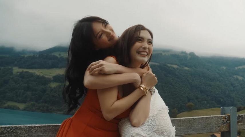 Arra San Agustin and Analyn Barro in Mayonnaise s Hanggang Sa Magunaw Ang Mundo music video