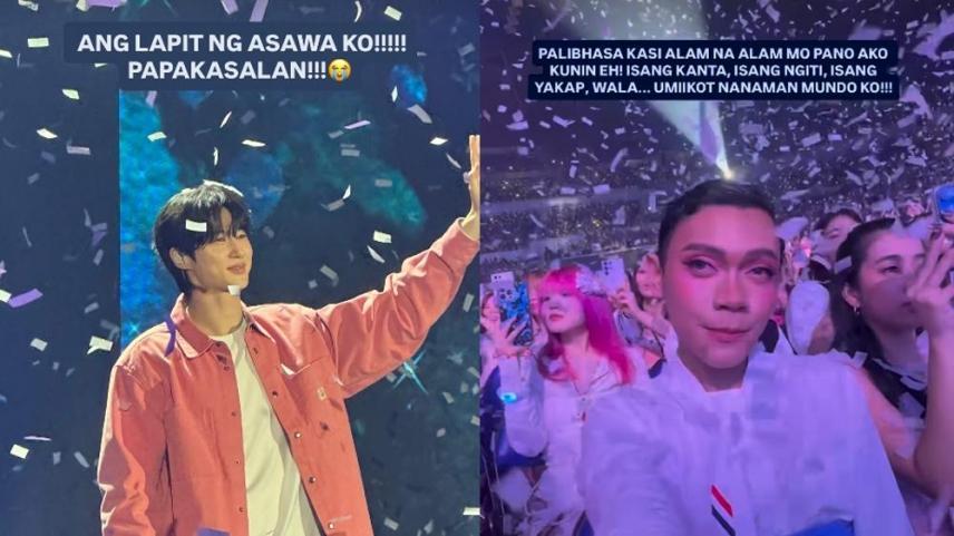 Esnyr at Byeon Woo-seok Manila fan meet