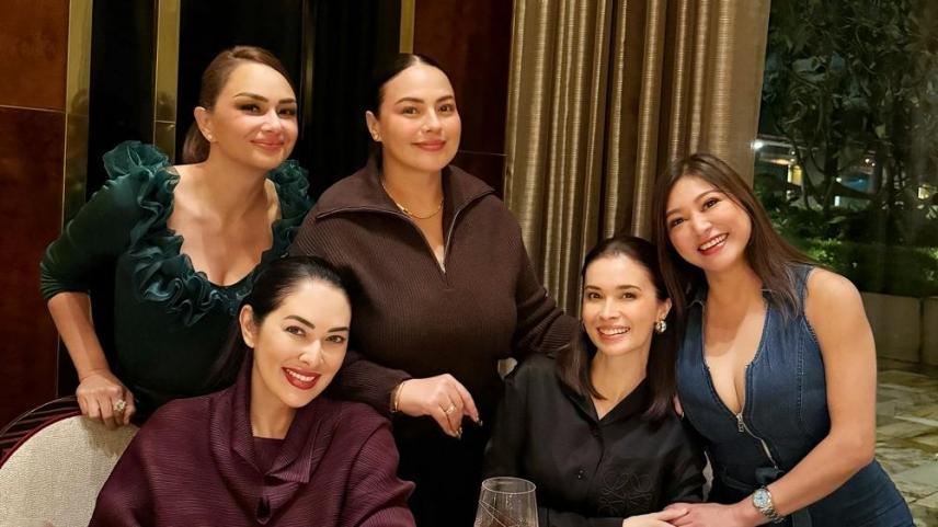 ruffa gutierrez with friends
