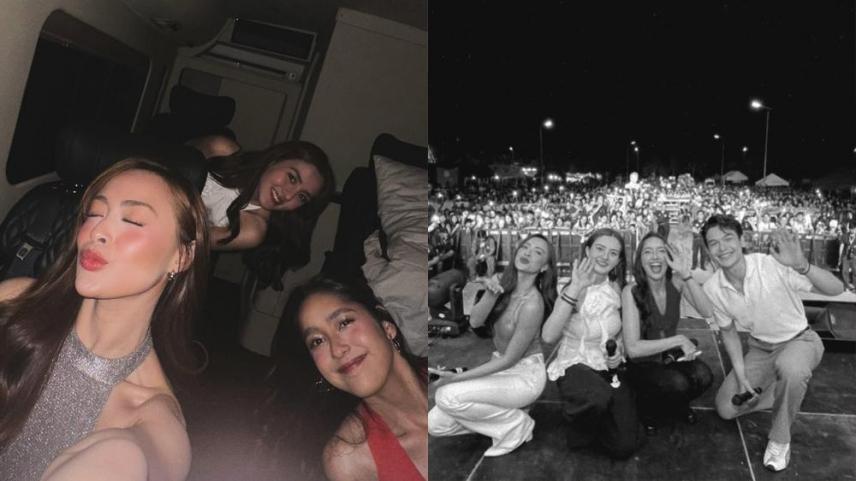 Cheska Fausto, Cassy Legaspi, Vince Maristela, and Vanessa Pena