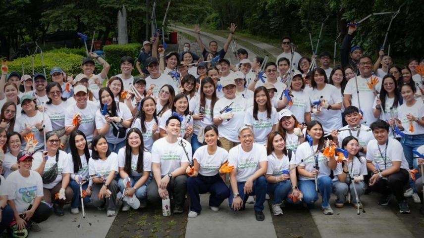 GMA Network and Nestle Philippines coastal cleanup 