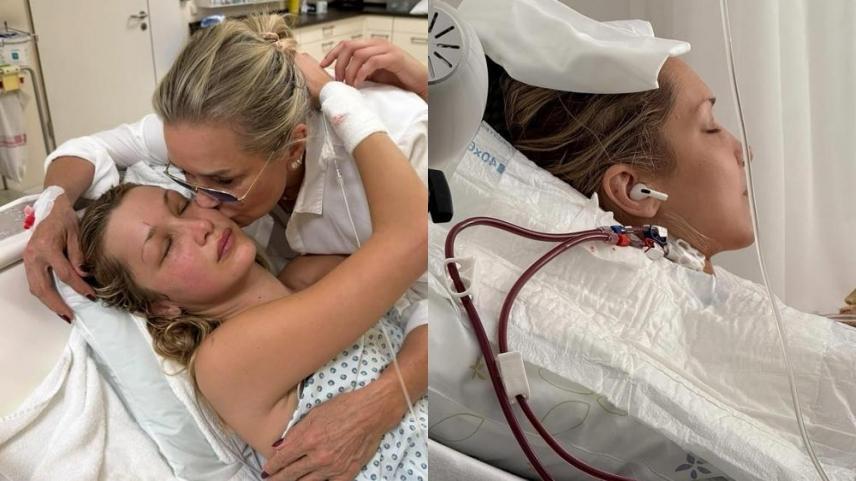 Bella Hadid and Yolanda Hadid