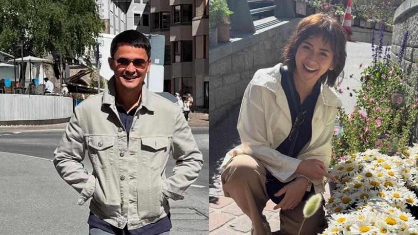 Matteo Guidicelli and Sarah Geronimo