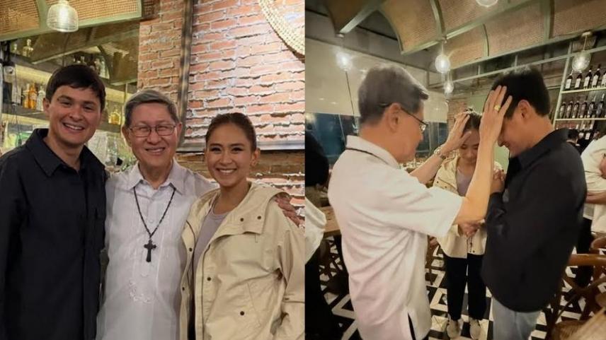 Matteo Guidicelli and Sarah Geronimo 