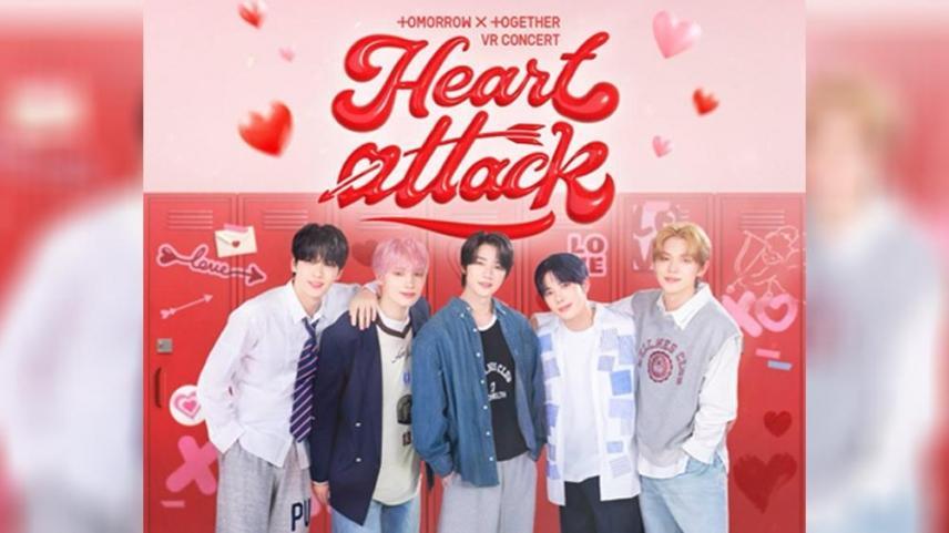 Tomorrow x Together vr concert heart attack
