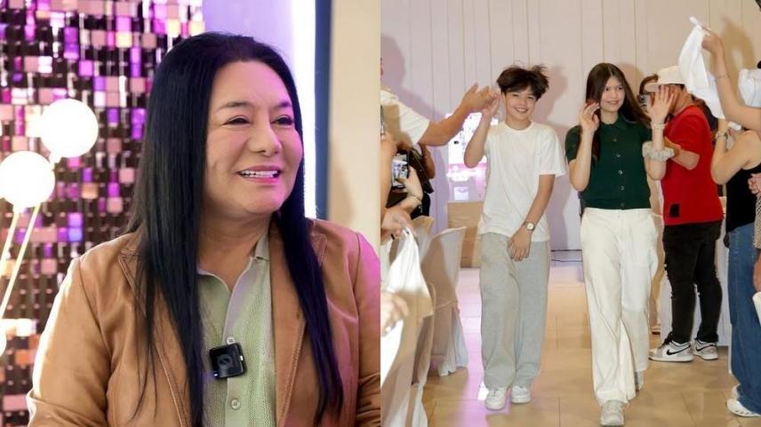 Joel Cruz with Prince Sean and Princess Synne