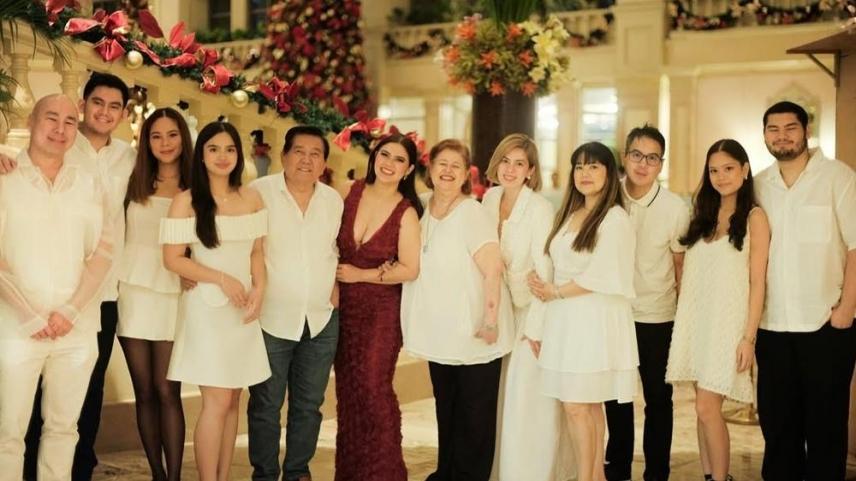 Vina Morales and family 