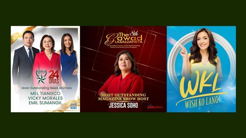 Gawad Lasallianetta awardees