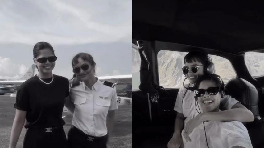 Chezka Carandang and Claire Inso