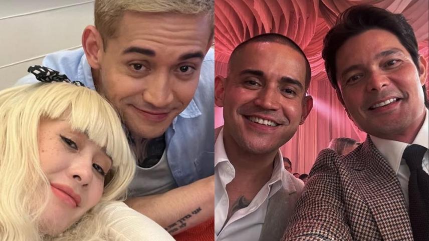 Paolo Contis attends Mikoy Morales wedding