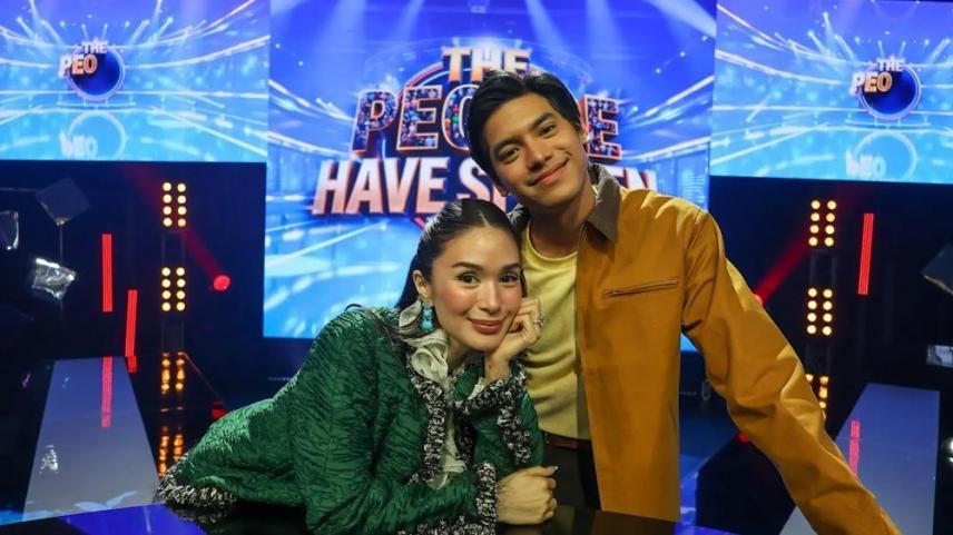 Heart Evangelista and Sean Lucas