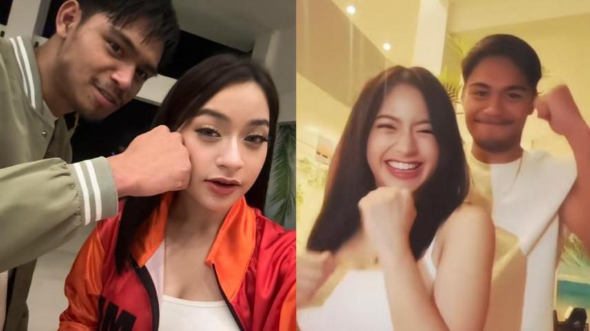 Jillian Ward and Eman Bacosa Pacquiao