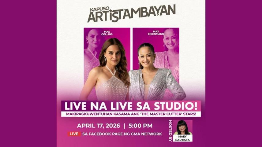 Max Collins and Max Eigenmann in Kapuso Artistambayan