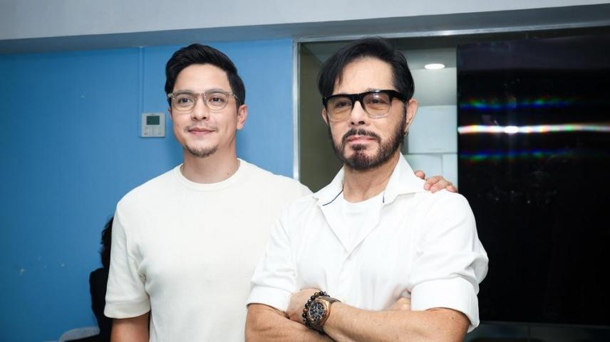 Alden Richards and Christopher de Leon