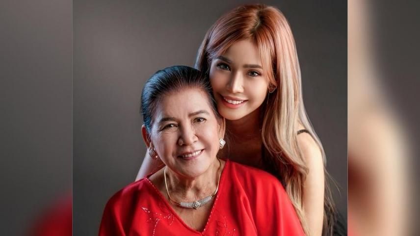 Myrtle Sarrosa and Lola Aleli