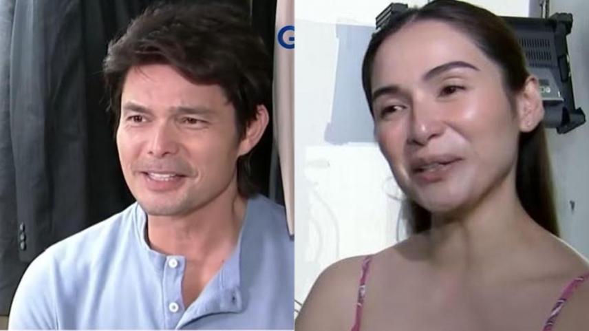 Dingdong Dantes and Jennylyn Mercado