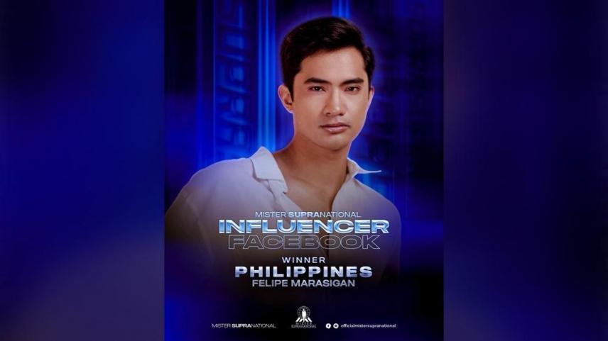 Mister Supranational Philippines Felipe Marasigan
