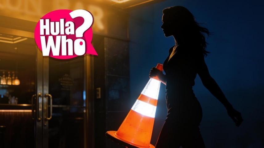 Hula Who versatile actress traffic cone