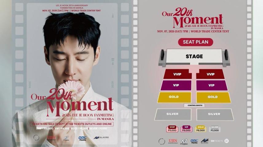 Lee Je hoon Our 20th Moment Fanmeeting in Manila
