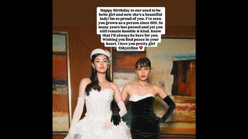 Ashley Ortega and Skye Chua