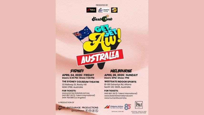 SexBomb Girls to Australia