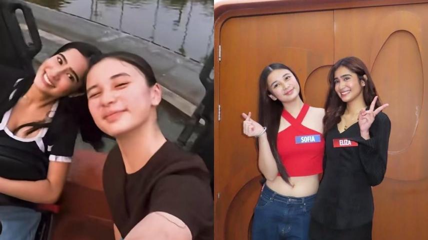 Sofia Pablo and Eliza Borromeo 