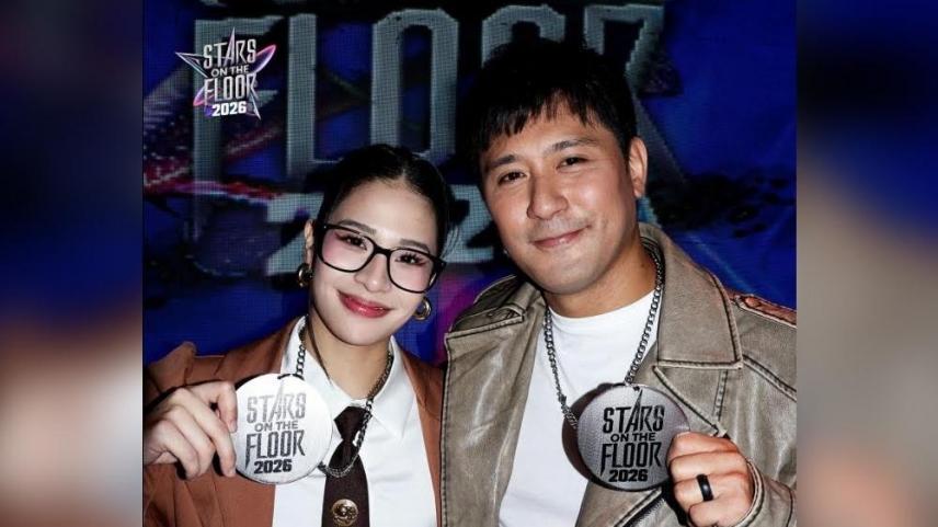 Rocco Nacino at Calista Denise