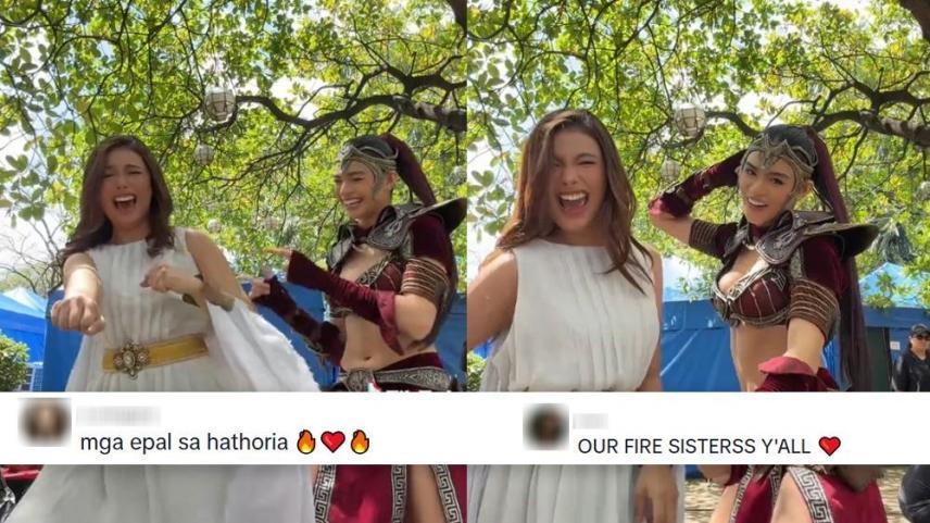 Kate Valdez and Faith Da Silva