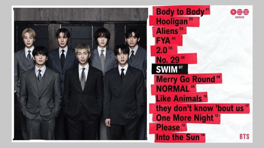 BTS comeback album Arirang