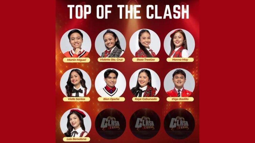 the clash teens contestants