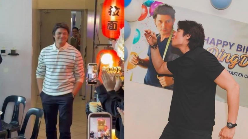 Dingdong Dantes, birthday celebration