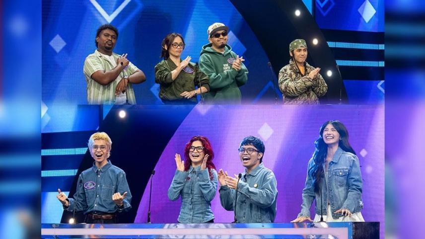 Abra, Loonie, bandang Hey June in Famly Feud