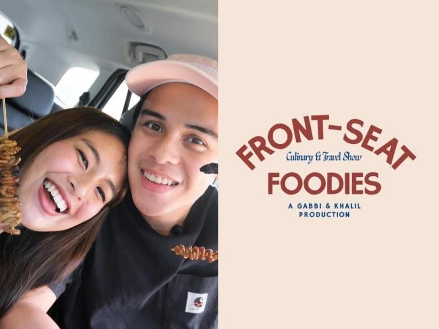 gabbi garcia and khalil ramos front seat foodies