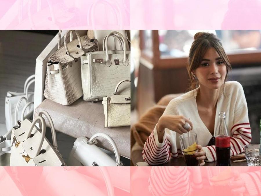 Heart Evangelista's recent IG post features multiple Hermès bags
